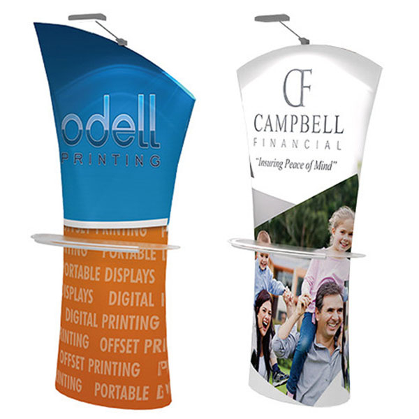 Durable and portable Tube Tension Fabric Banner Stand for Exhibition VD-EZE