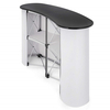 Aluminum Curved Pop Up Counter Table PC-F