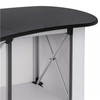 Aluminum Curved Pop Up Counter Table PC-F