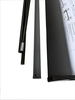 Wide Base Premium Roll Up Stand Black