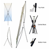 Adjustable Tripod X Banner Stand VB-AD